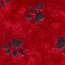 Dyno Dyno Red/White/Black Paw Print Christmas Stocking 16 in. 1161734-2AC - alternate 3
